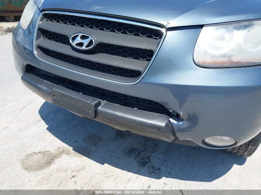 2007 Hyundai Santa Fe Limited/Se VIN: 5NMSH73E47H118385 Lot: 39403154