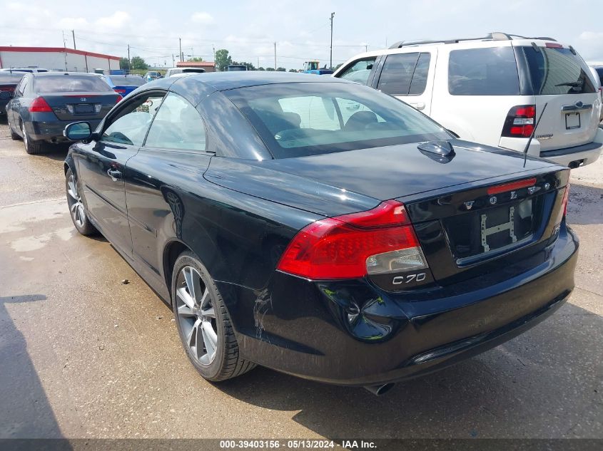 2013 Volvo C70 T5/T5 Platinum/T5 Premier Plus VIN: YV1672MC5DJ140769 Lot: 39403156