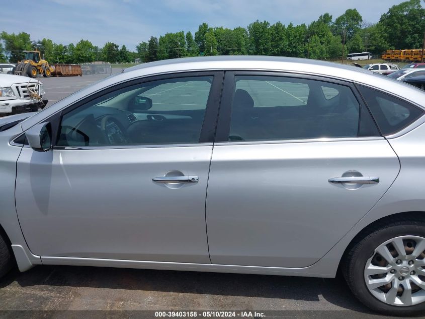 2016 Nissan Sentra S VIN: 3N1AB7AP4GY328317 Lot: 39403158