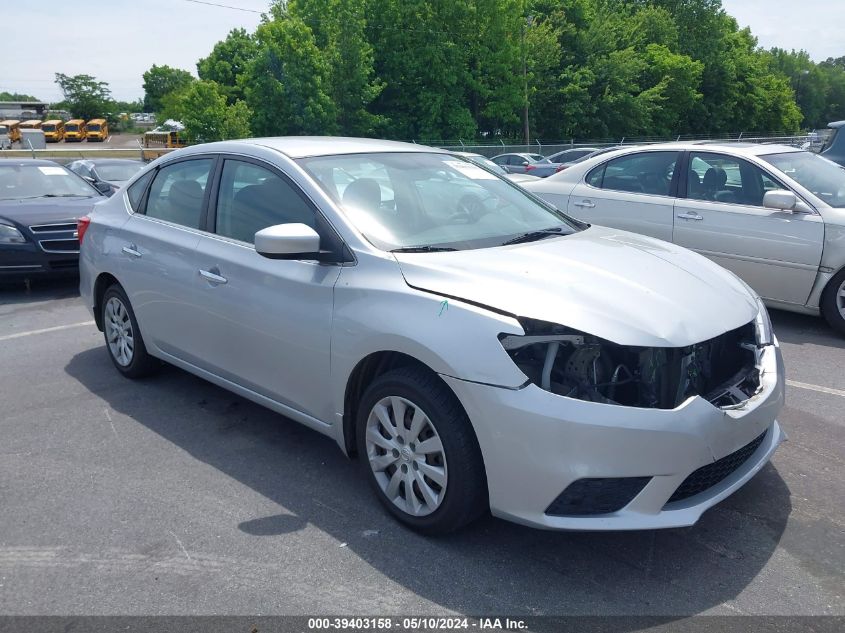 2016 Nissan Sentra S VIN: 3N1AB7AP4GY328317 Lot: 39403158