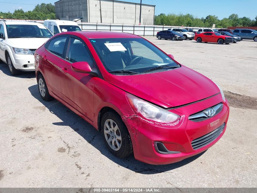 2013 Hyundai Accent Gls VIN: KMHCT4AE8DU535531 Lot: 39403164