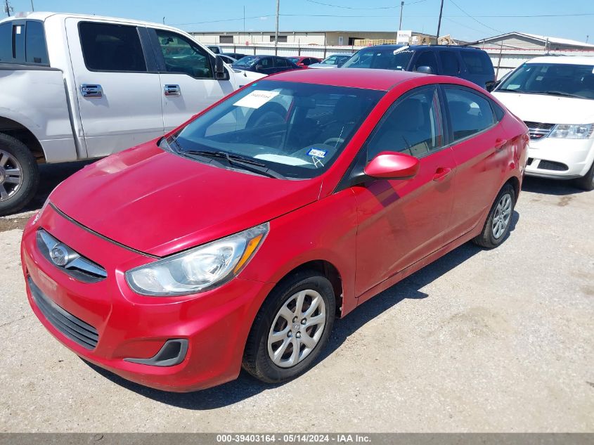 2013 Hyundai Accent Gls VIN: KMHCT4AE8DU535531 Lot: 39403164