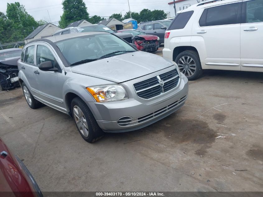 2007 Dodge Caliber Sxt VIN: 1B3HB48B07D519824 Lot: 39403170