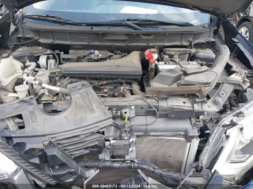 2019 Nissan Rogue Sv VIN: 5N1AT2MV3KC771580 Lot: 39403172