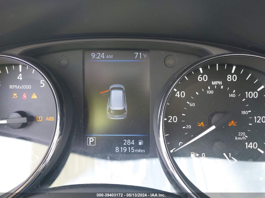 2019 Nissan Rogue Sv VIN: 5N1AT2MV3KC771580 Lot: 39403172