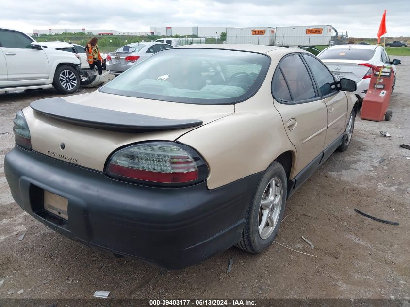 2000 Pontiac Grand Prix Gt VIN: 1G2WP52K4YF214942 Lot: 39403177