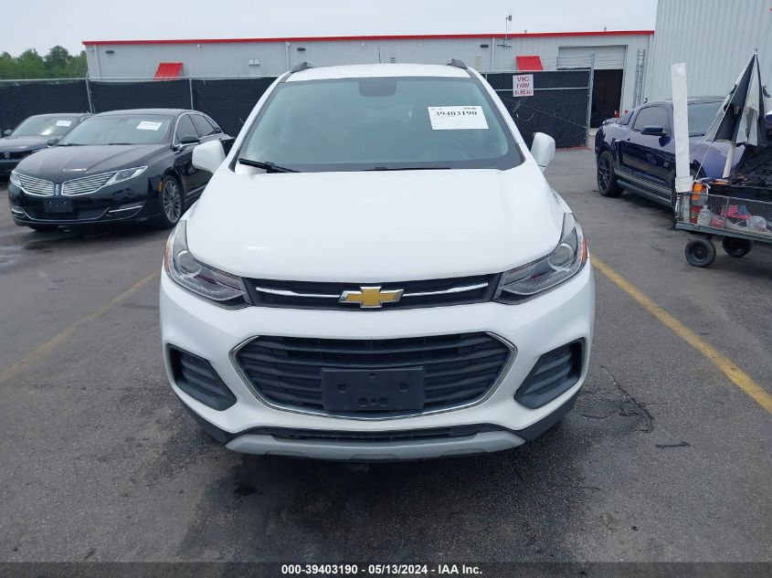 2018 Chevrolet Trax Lt VIN: 3GNCJPSB4JL148682 Lot: 39403190