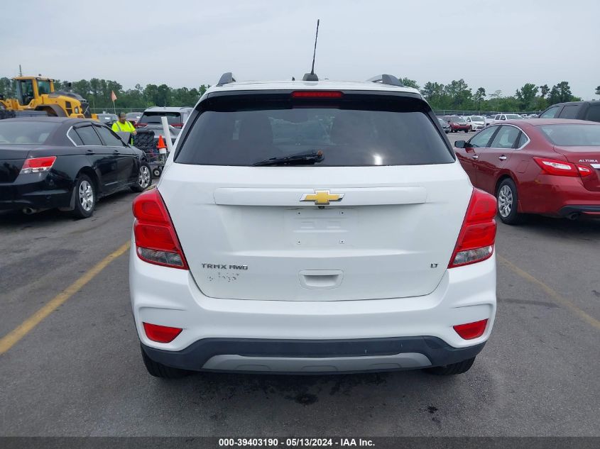 2018 Chevrolet Trax Lt VIN: 3GNCJPSB4JL148682 Lot: 39403190