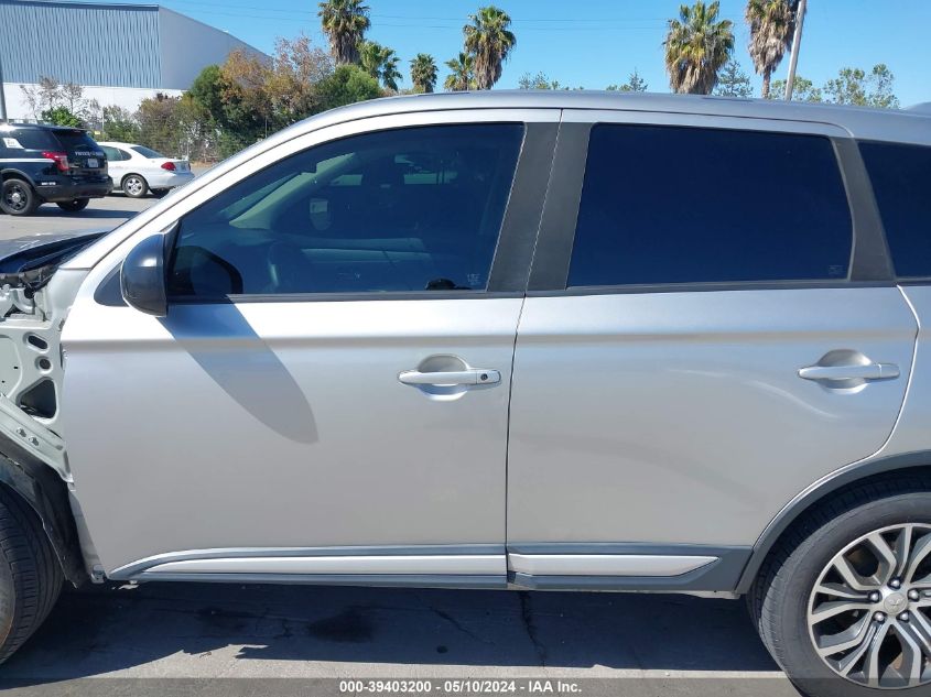 2018 Mitsubishi Outlander Es VIN: JA4AZ3A31JZ058288 Lot: 39403200