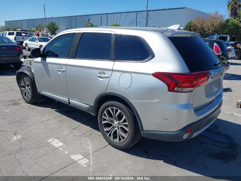 2018 Mitsubishi Outlander Es VIN: JA4AZ3A31JZ058288 Lot: 39403200