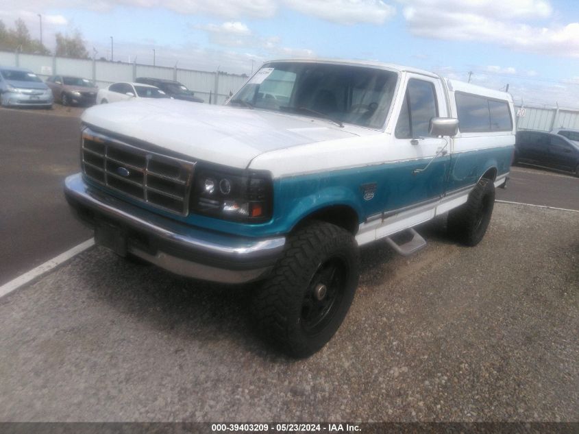 1996 Ford F250 VIN: 1FTHF26H7TLA16645 Lot: 39403209