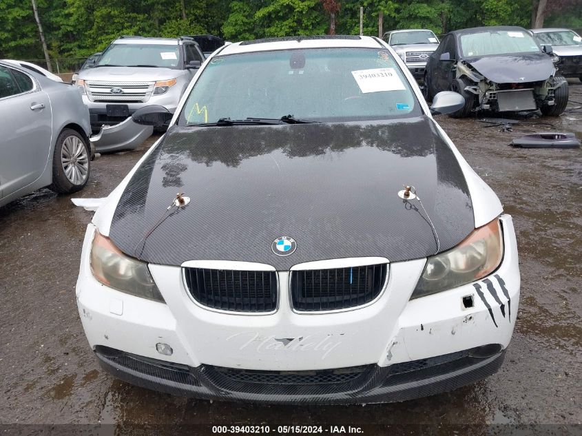 2006 BMW 325I VIN: WBAVB13546PS64705 Lot: 39403210