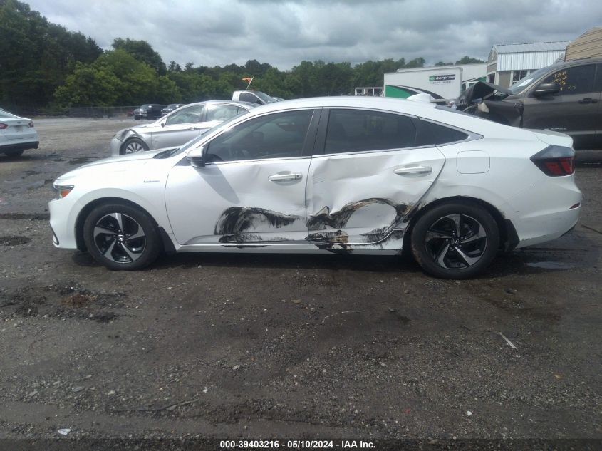 2022 HONDA INSIGHT EX - 19XZE4F52NE011891