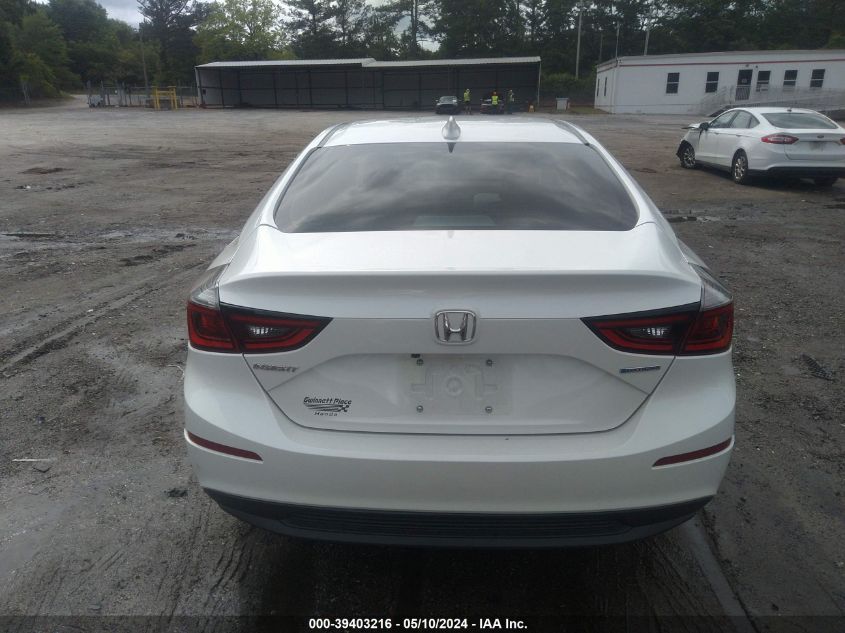 2022 Honda Insight Ex VIN: 19XZE4F52NE011891 Lot: 39403216