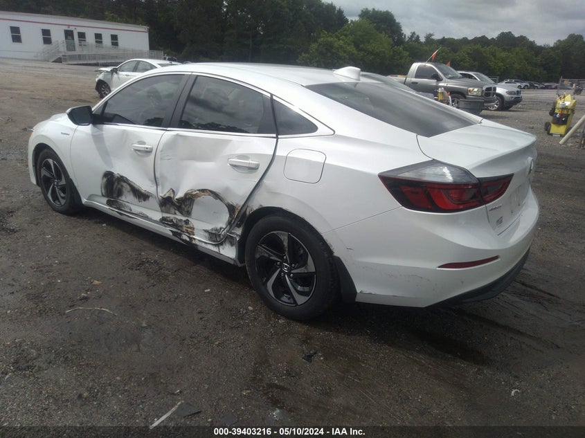 2022 HONDA INSIGHT EX - 19XZE4F52NE011891