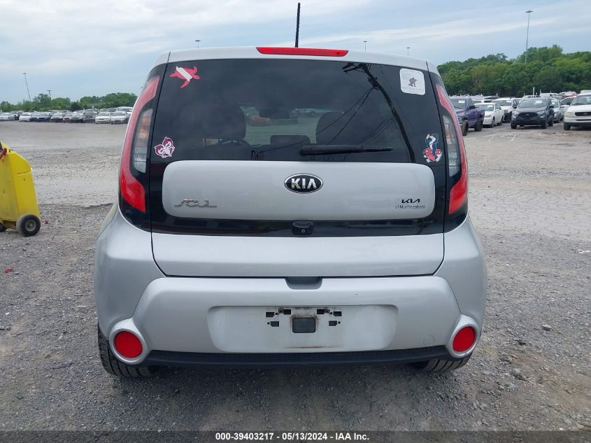2015 Kia Soul ! VIN: KNDJX3A5XF7801871 Lot: 39403217
