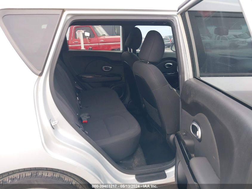 2015 Kia Soul ! VIN: KNDJX3A5XF7801871 Lot: 39403217