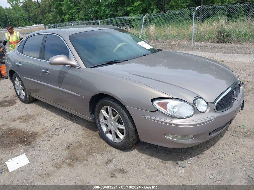 2006 Buick Lacrosse Cxs VIN: 2G4WE587661231391 Lot: 39403221