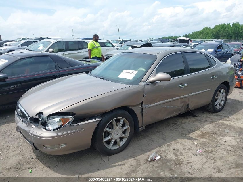 2006 Buick Lacrosse Cxs VIN: 2G4WE587661231391 Lot: 39403221