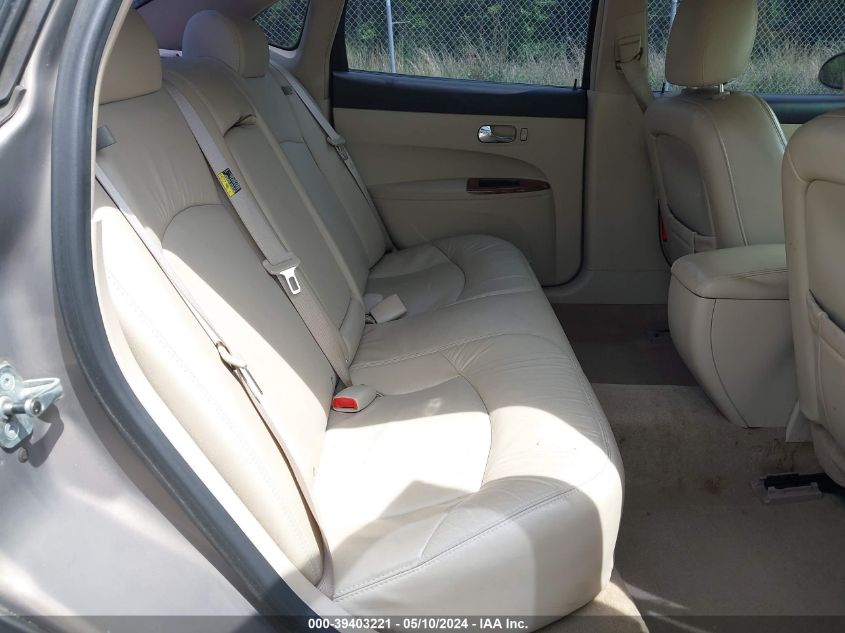 2006 Buick Lacrosse Cxs VIN: 2G4WE587661231391 Lot: 39403221