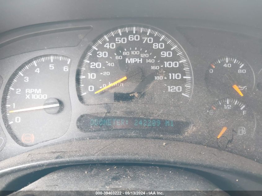 2005 Chevrolet Avalanche 1500 Z71 VIN: 3GNEK12Z95G143783 Lot: 39403222