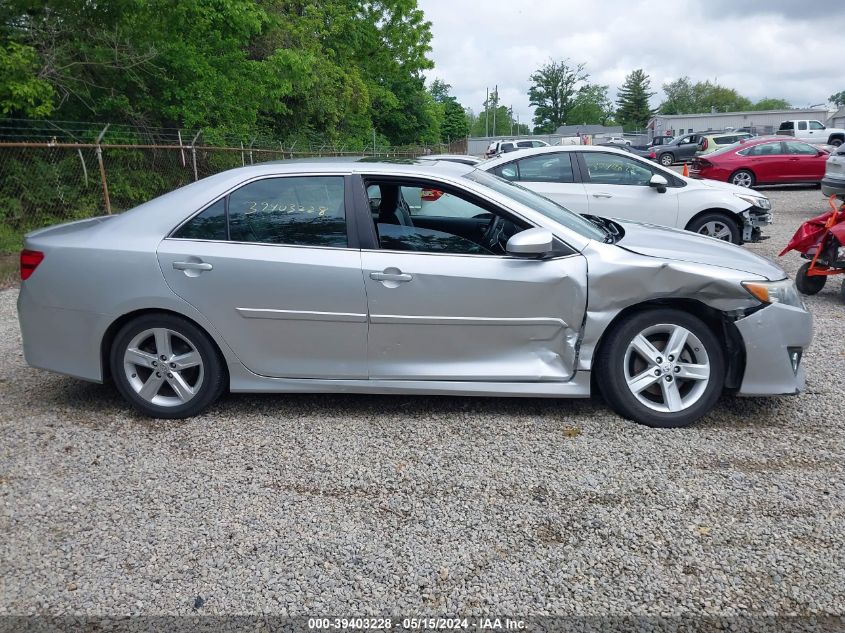 2013 Toyota Camry Se VIN: 4T1BF1FK5DU296262 Lot: 39403228