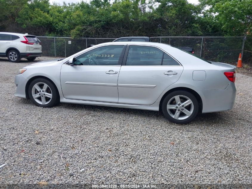 2013 Toyota Camry Se VIN: 4T1BF1FK5DU296262 Lot: 39403228