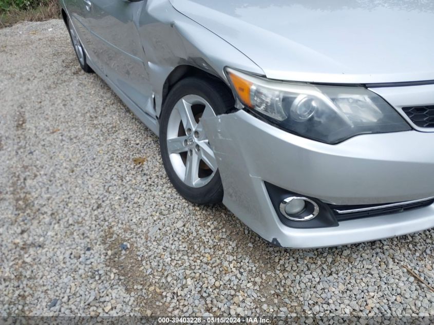 2013 Toyota Camry Se VIN: 4T1BF1FK5DU296262 Lot: 39403228