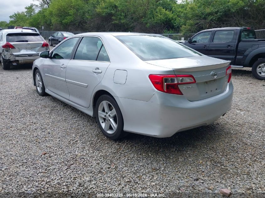 2013 Toyota Camry Se VIN: 4T1BF1FK5DU296262 Lot: 39403228