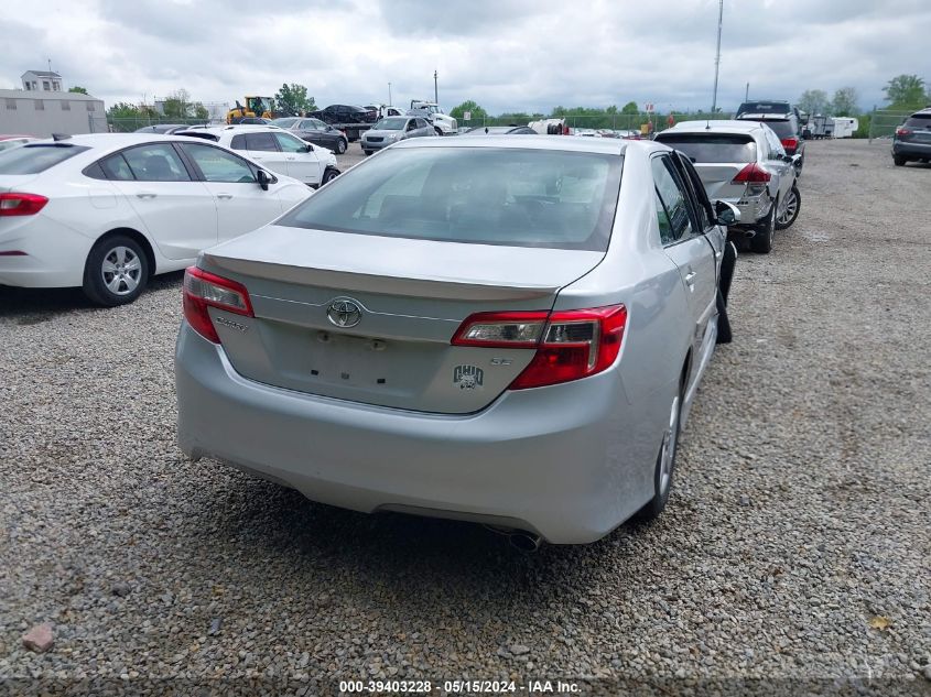 2013 Toyota Camry Se VIN: 4T1BF1FK5DU296262 Lot: 39403228