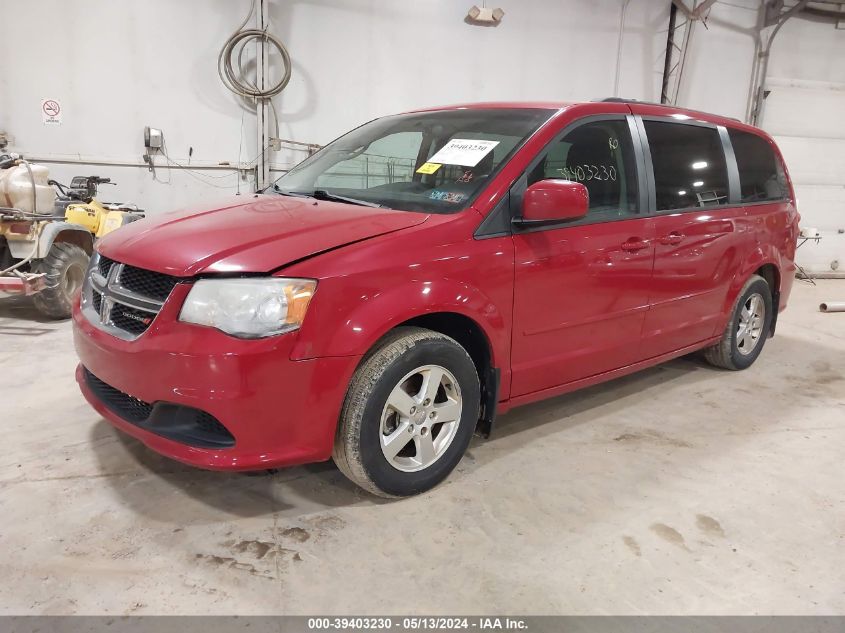 2013 Dodge Grand Caravan Sxt VIN: 2C4RDGCGXDR655808 Lot: 39403230