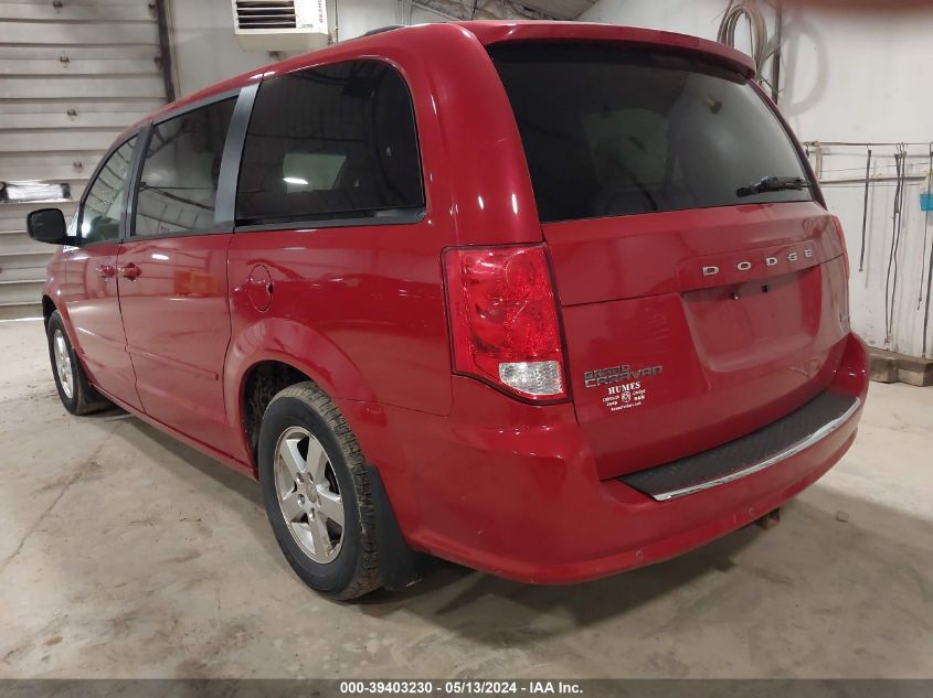 2013 Dodge Grand Caravan Sxt VIN: 2C4RDGCGXDR655808 Lot: 39403230