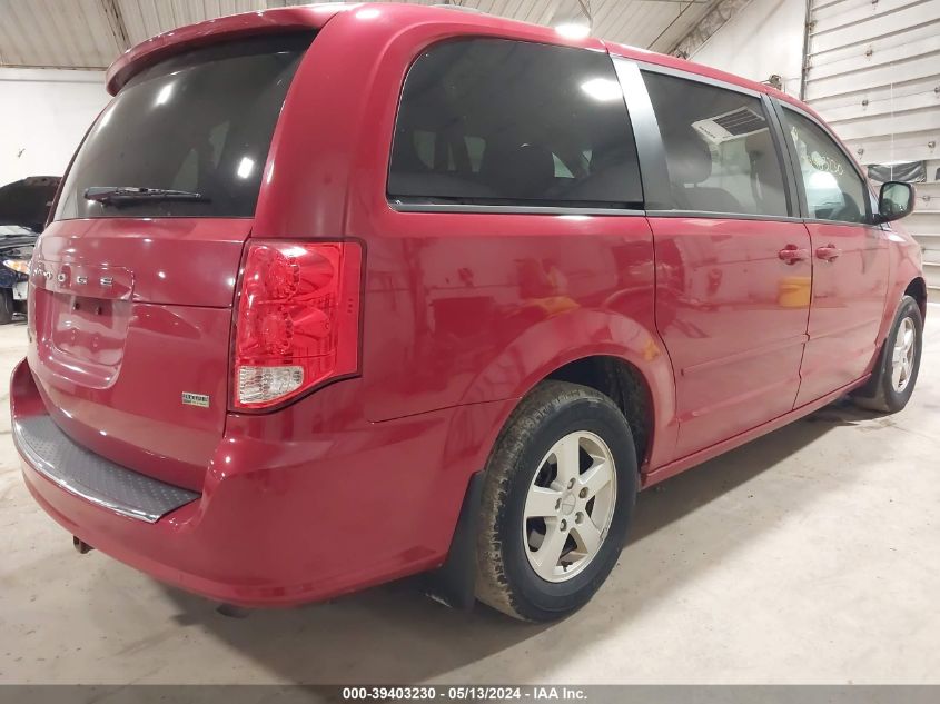 2013 Dodge Grand Caravan Sxt VIN: 2C4RDGCGXDR655808 Lot: 39403230