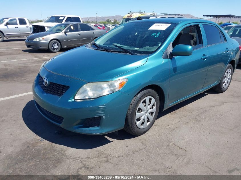 2009 Toyota Corolla Le VIN: JTDBL40E299065928 Lot: 39403239