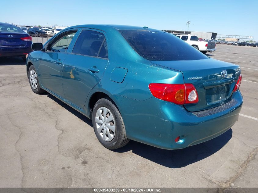 2009 Toyota Corolla Le VIN: JTDBL40E299065928 Lot: 39403239