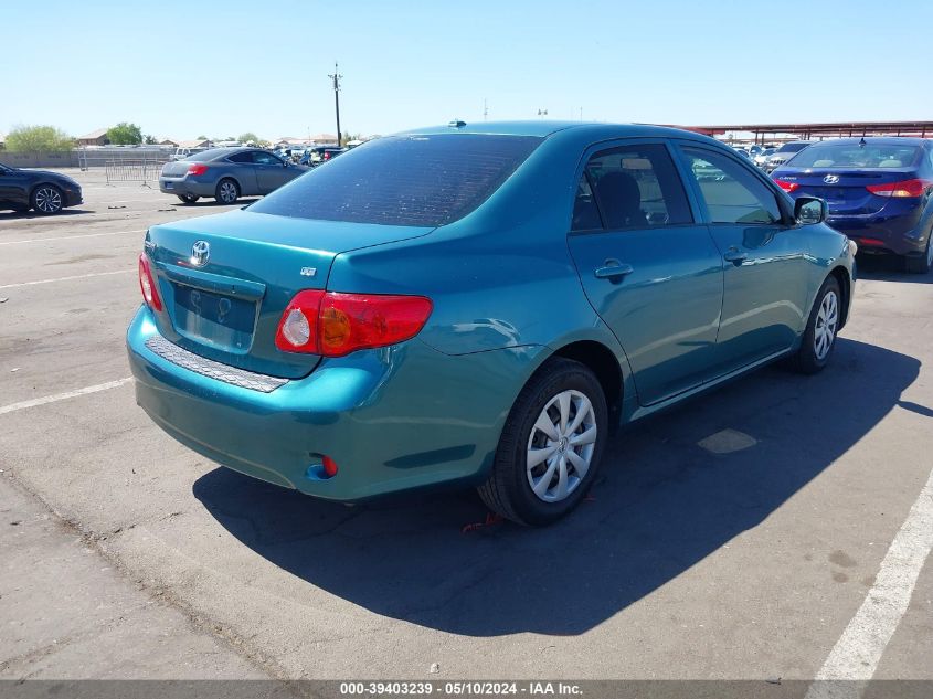 2009 Toyota Corolla Le VIN: JTDBL40E299065928 Lot: 39403239