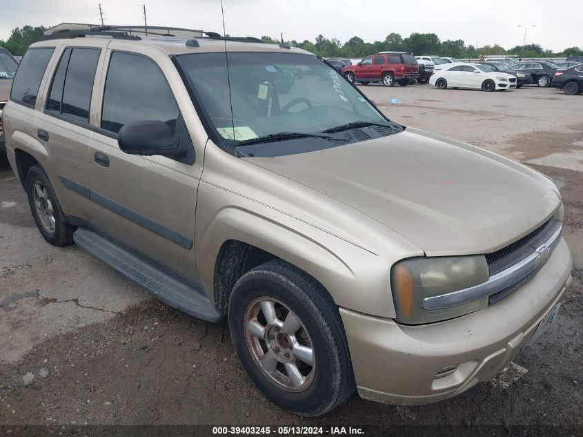 2005 Chevrolet Trailblazer Ls VIN: 1GNDS13S652316021 Lot: 39403245