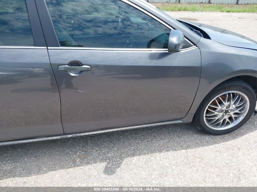 2012 Toyota Camry Xle VIN: 4T4BF1FK8CR187153 Lot: 39403246