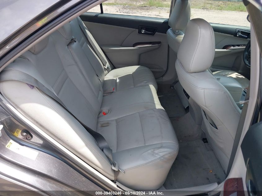 2012 Toyota Camry Xle VIN: 4T4BF1FK8CR187153 Lot: 39403246