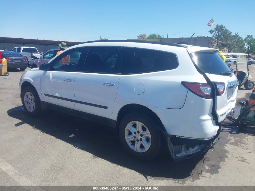 2017 Chevrolet Traverse Ls VIN: 1GNKRFED2HJ198073 Lot: 39403247