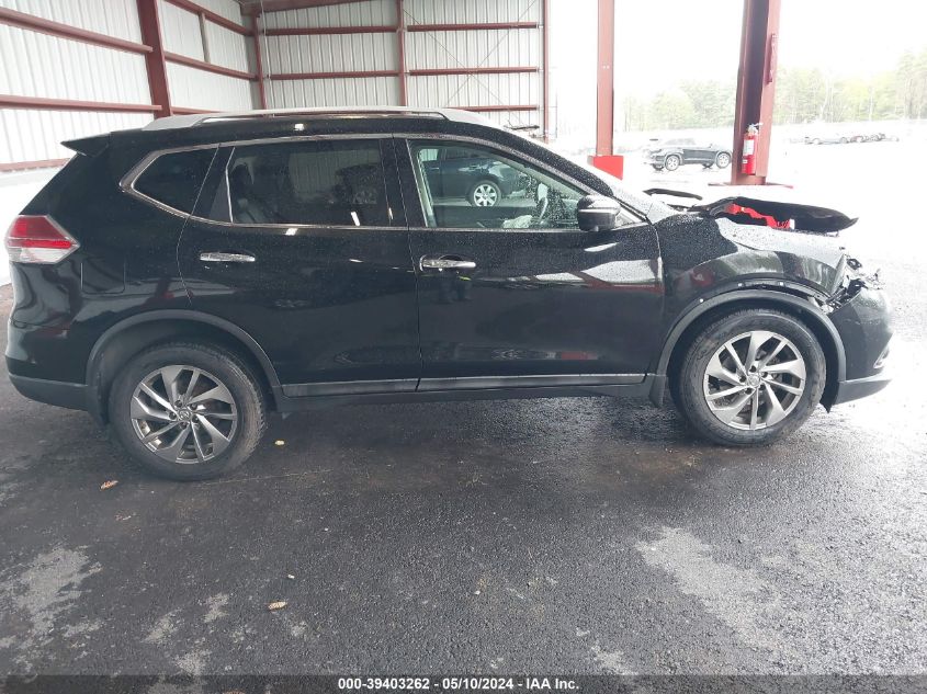 2015 Nissan Rogue Sl VIN: 5N1AT2MV5FC889670 Lot: 39403262