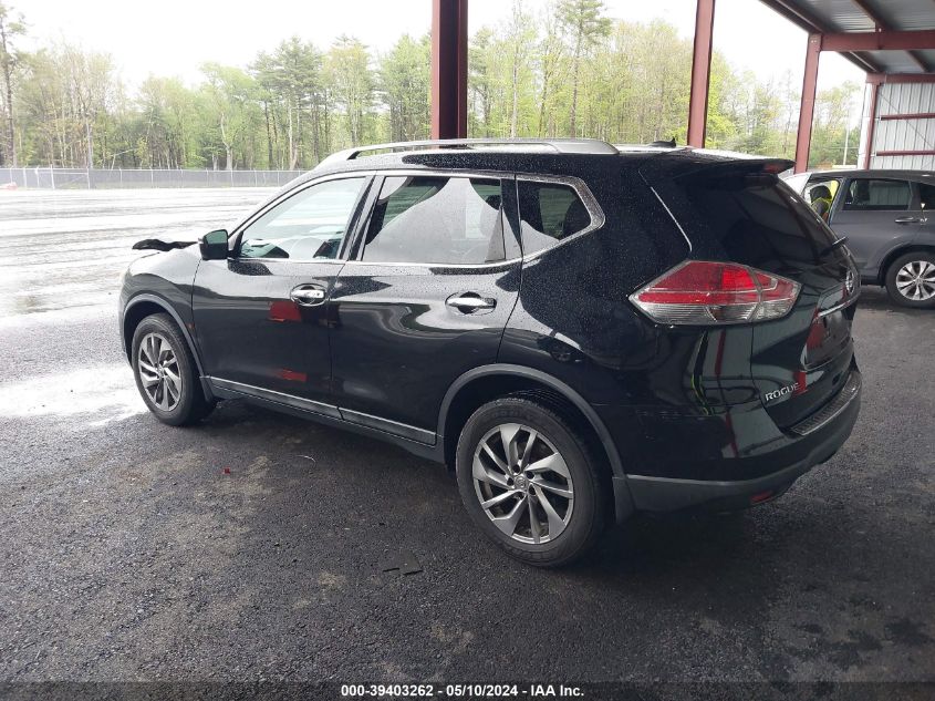 2015 Nissan Rogue Sl VIN: 5N1AT2MV5FC889670 Lot: 39403262