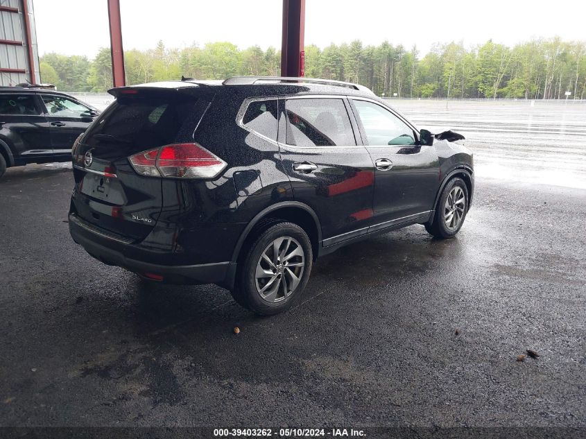 2015 Nissan Rogue Sl VIN: 5N1AT2MV5FC889670 Lot: 39403262