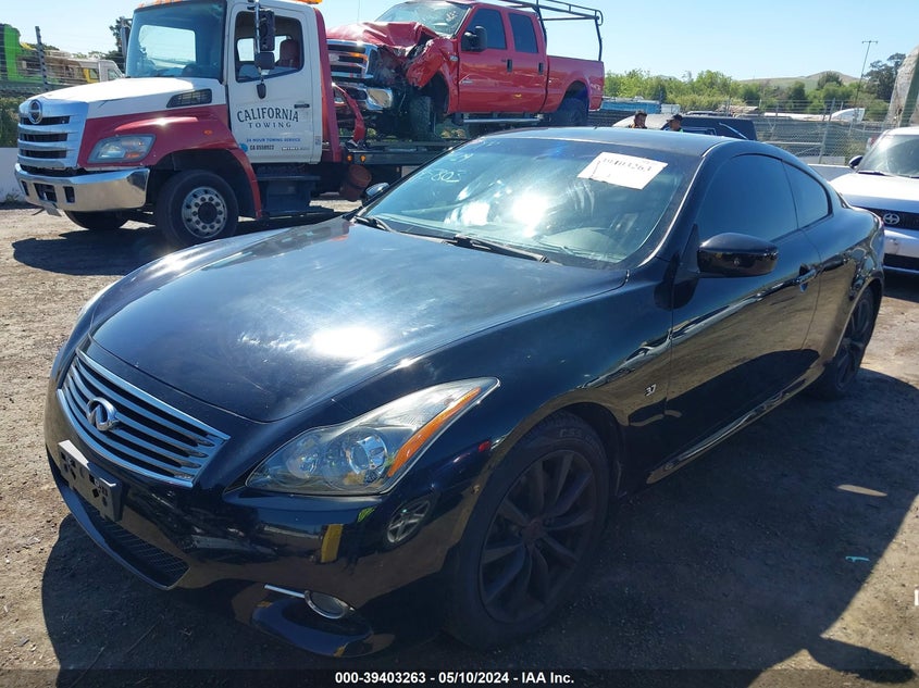 2014 Infiniti Q60 Journey VIN: JN1CV6EK9EM112097 Lot: 39403263