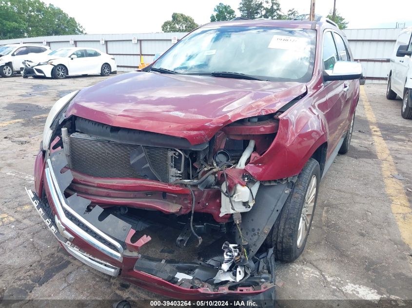 2011 Chevrolet Equinox 2Lt VIN: 2CNFLPE57B6315348 Lot: 39403264