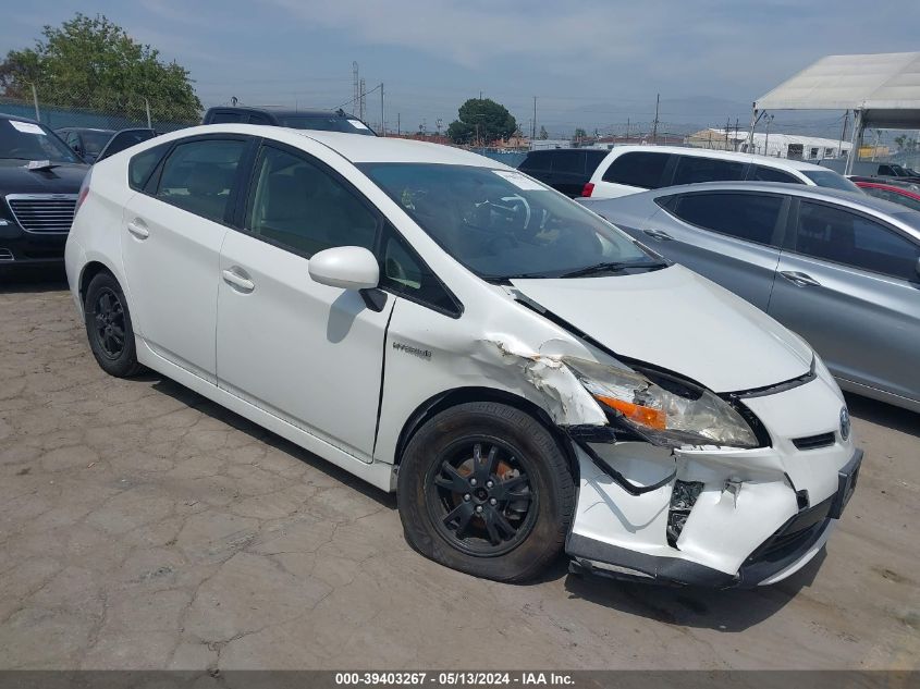 2013 Toyota Prius Three VIN: JTDKN3DU0D1697100 Lot: 39403267