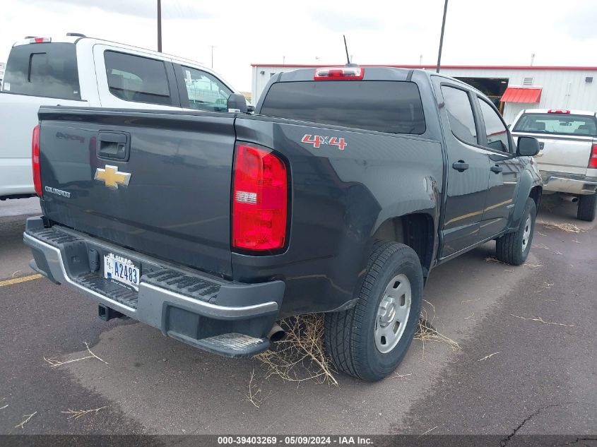 2016 Chevrolet Colorado Wt VIN: 1GCGTBE38G1262504 Lot: 39403269