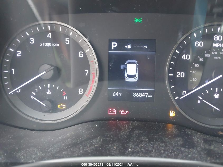 2019 Hyundai Tucson Se VIN: KM8J23A47KU897813 Lot: 39403273