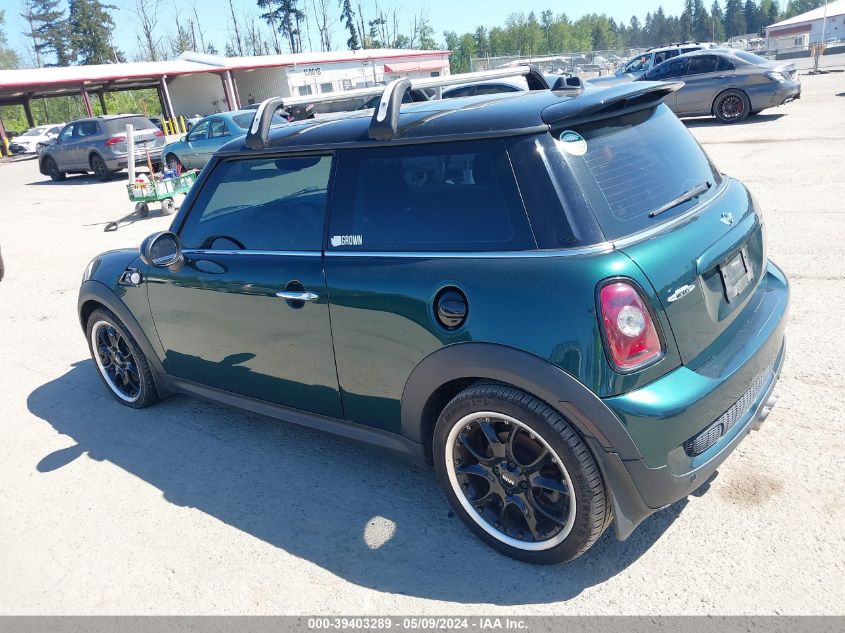 2010 Mini Cooper S VIN: WMWMF7C52ATZ70168 Lot: 39403289