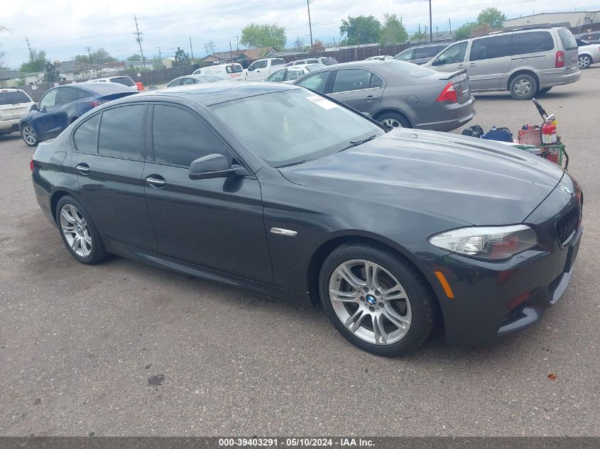 2013 BMW 528I xDrive VIN: WBAXH5C56DD107822 Lot: 39403291